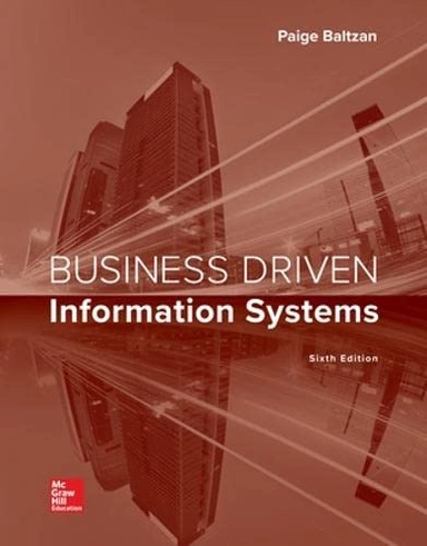 Business driven information systems