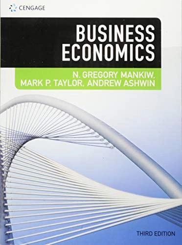 Business Economics; N Mankiw; 2019