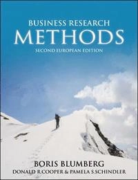 Business research methods; Boris Blumberg; 2008