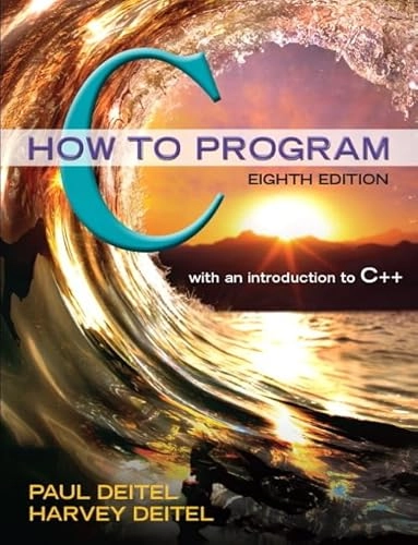 C how to program : with an introduction to C++
