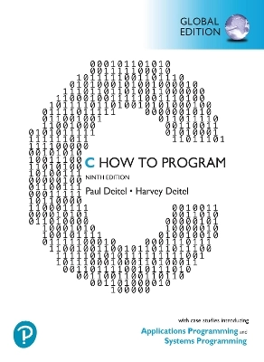 C : how to program : with case studies introducing applications programming and systems programming; Paul J. Deitel; 2023