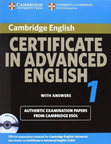 Cambridge Certificate in Advanced English 1 for updated exam Self-study Pack; 2008