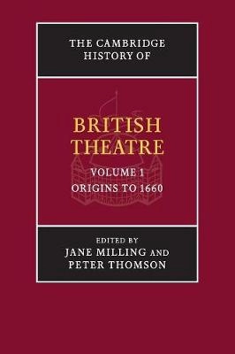 Cambridge history of british theatre