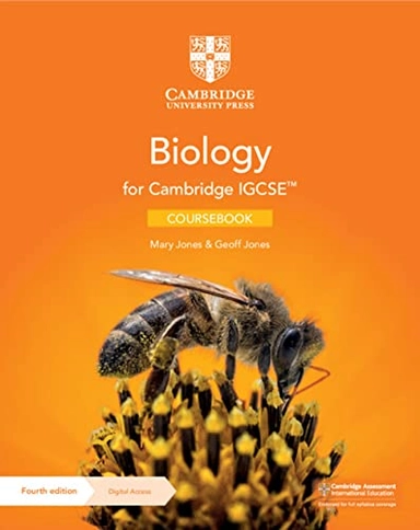 Cambridge IGCSE(TM) Biology Coursebook with Digital Access (2 Years); Mary Jones, Geoff Jones; 2021