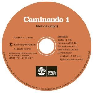 Caminando 1 Lärobok Ersättnings-cd