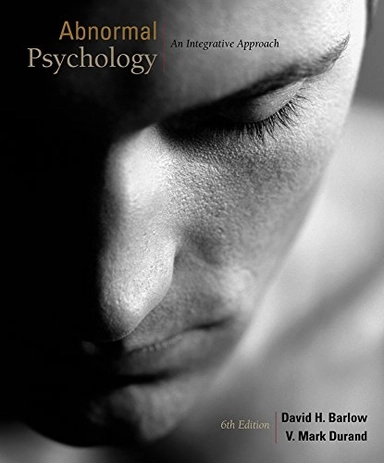 Cengage Advantage Books: Abnormal Psychology; Barlow David, Durand Vincent Mark; 2011