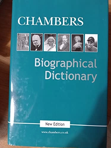 Chambers biographical dictionary; Una McGovern; 2002