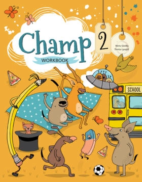 Champ 2 Workbook; Märta Glaveby, Therese Ljunglöf; 2018