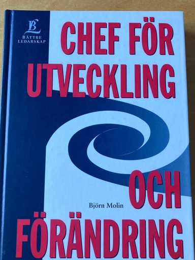 Chef för utveckling och förändring; Björn Molin; 1994