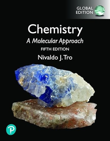 Chemistry : a molecular approach; Nivaldo J. Tro; 2020