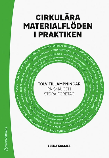 Cirkulära materialflöden i praktiken : tolv tillämpningar på små och stora företag; Leena Kossila; 2020