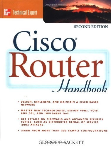 Cisco router handbook; George C. Sackett; 2001