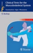 Clinical Tests for the Musculoskeletal System; Klaus Buckup; 2004