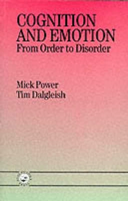 Cognition and emotion : from order to disorder