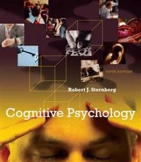 Cognitive Psychology; Ibm Robert J Sternberg; 2008