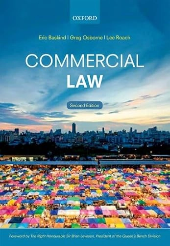 Commercial Law; Baskind Eric, Osborne Greg, Roach Lee; 2016