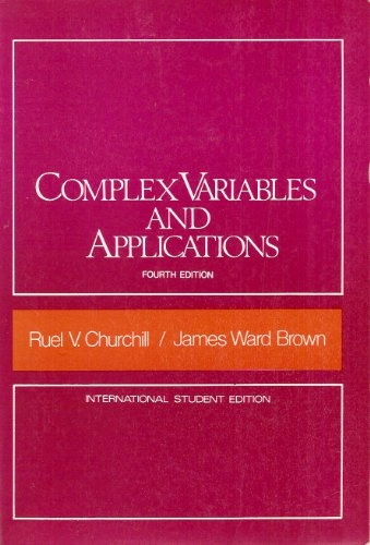 Complex variables and applications; Churchill; 1984