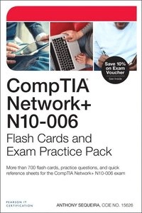 CompTIA Network+ N10-006 Flash Cards and Exam Practice Pack