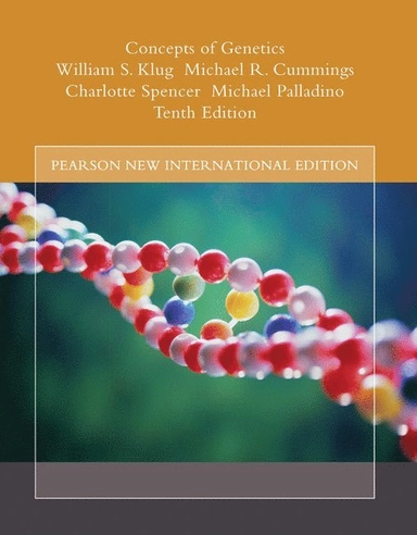 Concepts of genetics; William S. Klug, M.R. Cummings, C. Spencer, M. Palladino; 2013