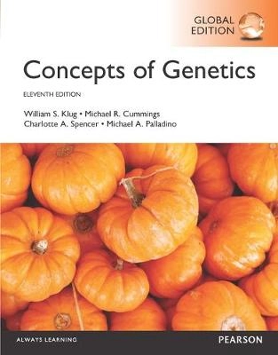Concepts of genetics; Michael R. Cummings, Pearson.; 2016