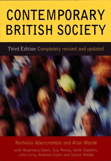 Contemporary british society; Sylvia Walby; 2000