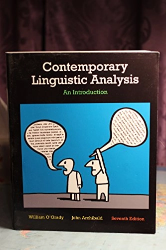 Contemporary linguistic analysis : an introduction