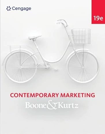 Contemporary marketing; Louis E. Boone, David L. Kurtz; 2022