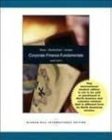 Corporate Finance Fundamentals Alt ISE