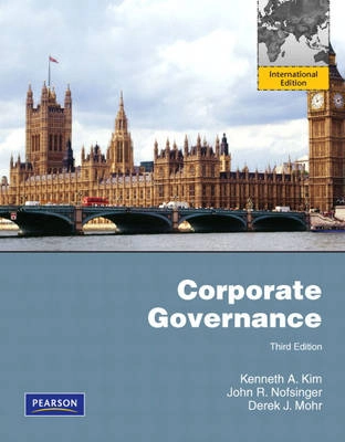 Corporate governance; Kenneth A. Kim; 2010