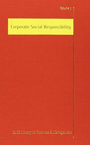 Corporate social responsibility · Vol. 1 · Theories and concepts of corporate social responsibility