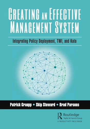 Creating an Effective Management System; Patrick Graupp, Skip Steward, Brad Parsons; 2019