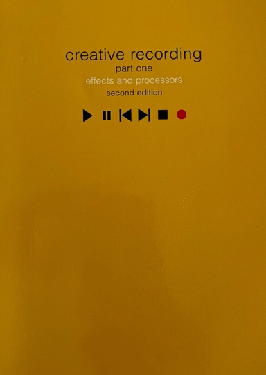 Creative recording · Part one · Effects and processors