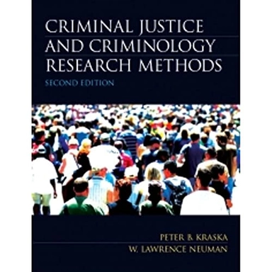 Criminal justice and criminology research methods