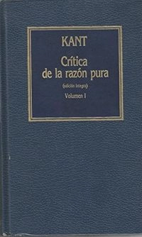 Crítica de la razón pura, Volym 1Crítica de la razón pura, Immanuel Kant, ISBN 8475306071, 9788475306070Volym 33–34 av Historia del pensamiento