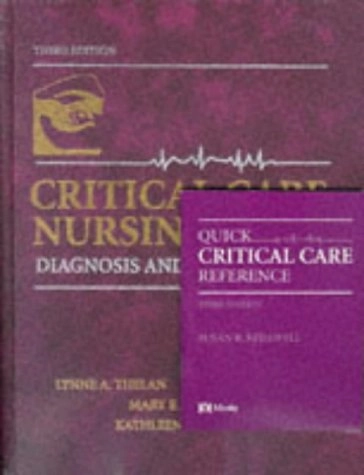Critical care nursing : diagnosis and management; Lynne A. Thelan; 1998