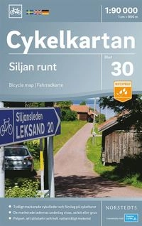 Cykelkartan : Bicycle map = Fahrradkarte : Skala 1:90 000 · Siljan runt, Blad 30