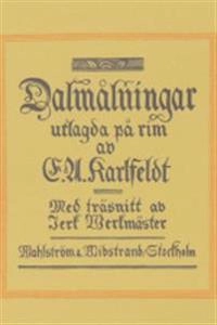 Dalmålningar utlagda på rim