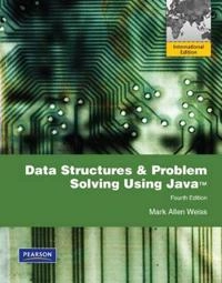 Data structures & problem solving using Java; Mark Allen Weiss; 2010