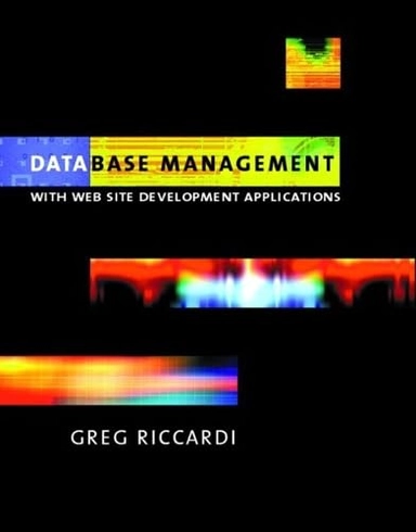 Database management with Web site development applications; Greg Riccardi; 2003