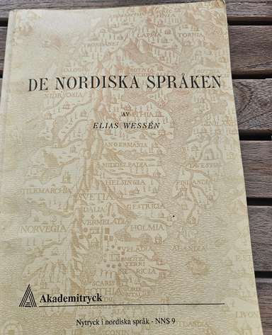 De nordiska språken; Elias Wessén; 1992