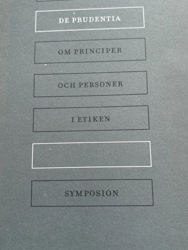 De prudentia : om principer och personer i etiken