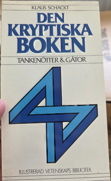 Den kryptiska boken : [tankenötter & gåtor]; Klaus Schackt; 1988