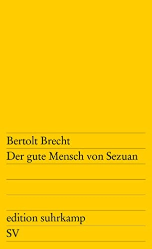 Der gute Mensch von Sezuan : Parabelstück; Bertolt Brecht; 1964