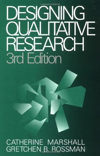 Designing qualitative research; Catherine Marshall; 1999