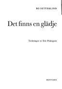 Det finns en glädje; Bo Setterlind; 1984