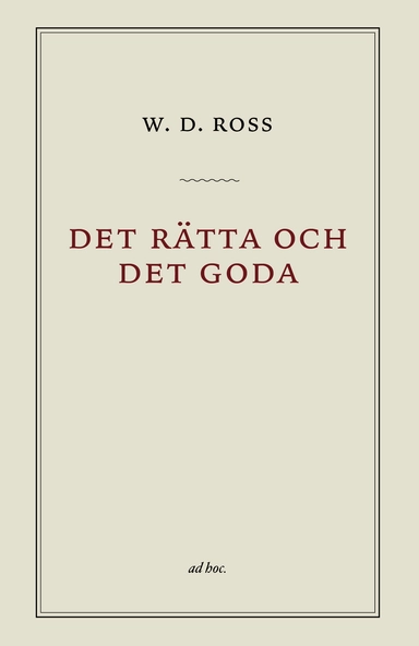 Det rätta och det goda