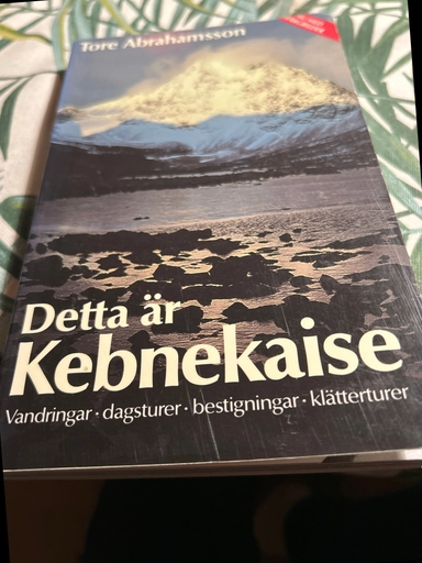 Detta är Kebnekaise; Tore Abrahamsson; 1989