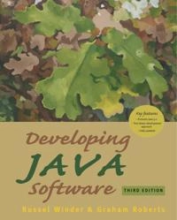 Developing Java Software; Russel Winder, Graham Roberts; 2006