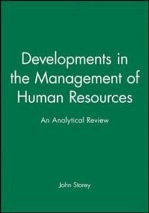 Developments in the management of human resources : an analytical review