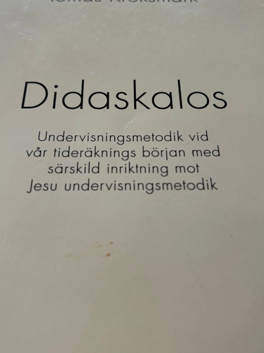 Didaskalos